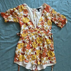 Floral Romper